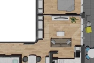 Apartament cu 2 camere semidecomandat în Mănăștur - 6