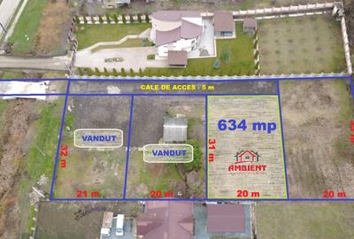 Teren Construcții intravilan de 634 mp, în Nord - 2