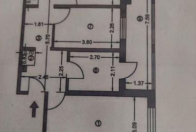 Apartament cu 3 camere în Central - 3