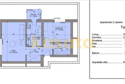 Apartament cu 2 camere decomandat, mobilat în Grozăvești - 6
