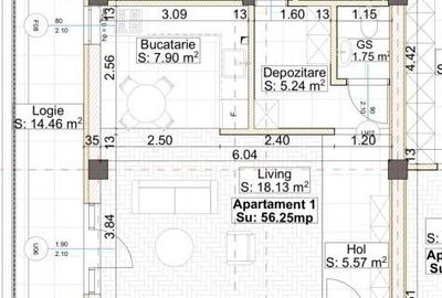 COMISION 0% - Apartament cu 2 camere la etajul 1 in Giroc, zona ESO - 3