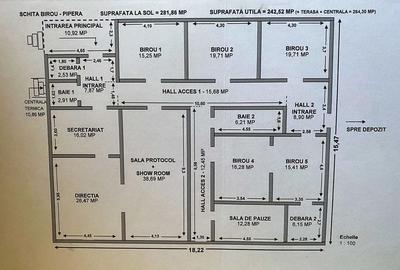 Proprietate Comercială de închiriat  în Pipera - 3