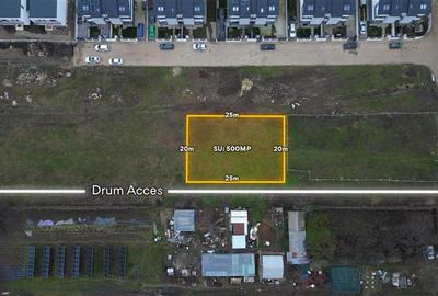 Teren Construcții intravilan de 500 mp, în Pipera - 1