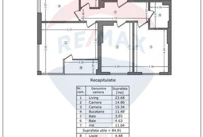 Apartament superb 3 camere Timpuri Noi - Mihai Bravu Metrou, bloc nou - 21