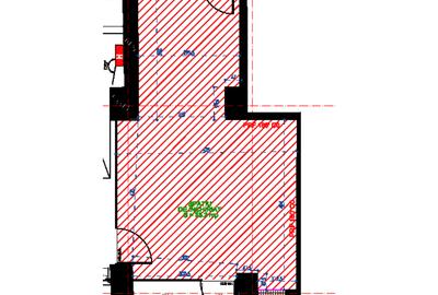 Spatiu pe George Enescu, cu vad si terasa | ultracentral/ metrou Romana/ ASE Spatiu pe George Enescu, cu vad si terasa | ultracentral/ metrou Romana/ ASE - 2