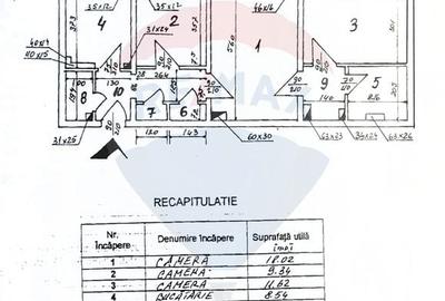 Apartament cu 3 camere semidecomandat, mobilat în Tei - 4
