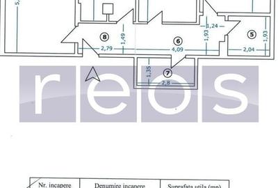 Apartament cu 3 camere decomandat, mobilat în Turda - 7
