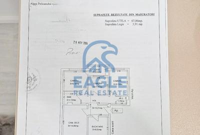 Cet - 4 Camere 2 Bai cu balcon etaj intermediar la cheie - 2