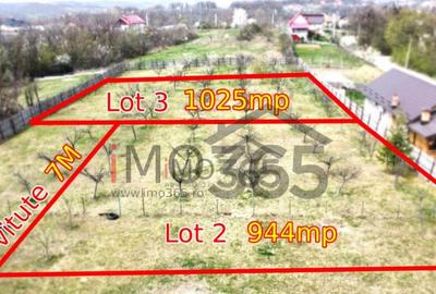 Teren de 1025 mp, în Central