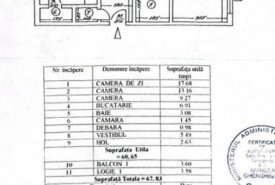 Apartament 3 camere renovat decomandat comision 0 zona  Sebastian - 10