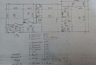 Apartament cu 3 camere în Micro 17 - 2