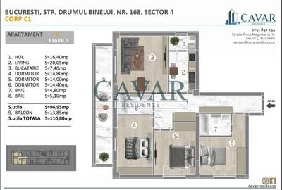 Promotie Proiect Nou Cavar Residence Drumul Binelui 168 - 2
