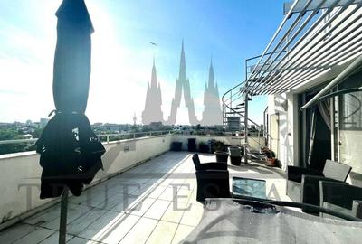 Penthouse unic- British School si UNATC- vedere panoramica