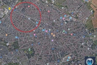 Teren Construcții intravilan de 247 mp, în P-ța Mihai Viteazu - 1