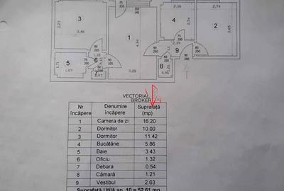 Apartament cu 3 camere semidecomandat în Gara de Nord - 16
