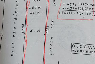 Teren de 1104 mp, în Nord - 2