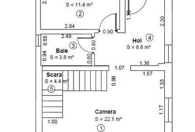 Casă cu 4 camere în Ghiroda - 1