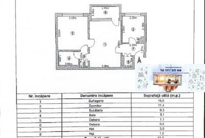 Apartament 2 camere semidecomandat, Țiglina 1, comision 0% cumpărător! - 7