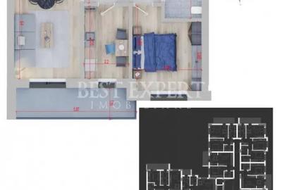 Apartament cu 2 camere decomandat în Sud - 1