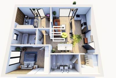 Apartamente 3 Camere - Etaj 1 | Bloc Nou Exclusivist | Cartierul Arhitectilor - 5