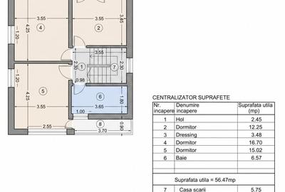 Casă individuală cu 4 camere cu Teren 350 Mp în Tunari - 6