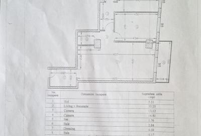 Apartament cu 3 camere semidecomandat în Națiunile Unite - 20