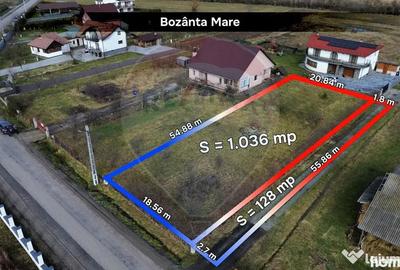 Teren de 1164 mp, în Bozânta Mare - 4