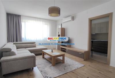 Apartament cu 3 camere semidecomandat, mobilat în Băneasa