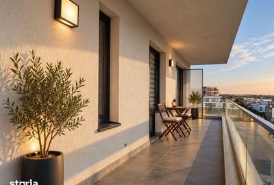 Apartament cu 3 camere, mobilat în Băneasa