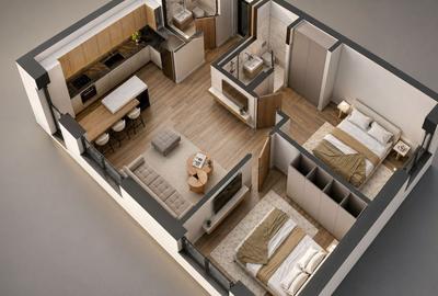 Apartament cu 3 camere decomandat în Pipera - 3
