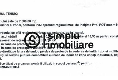 Teren de 7500 mp, în Central - 2