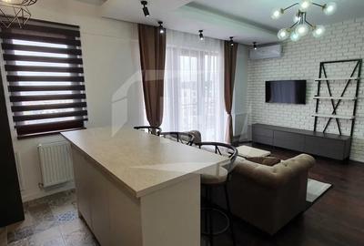 Apartament cu 2 camere semidecomandat, mobilat în Zorilor
