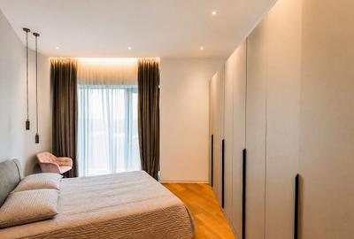 Penthouse cu 5 camere, mobilat în Barbu Văcărescu - 33