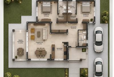 Casă cu Teren 491 Mp în Central - 8