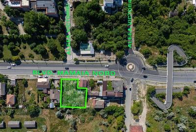 Teren Construcții intravilan de 969 mp, în Nord - 17