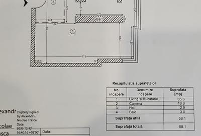 Apartament decomandat în Titulescu
