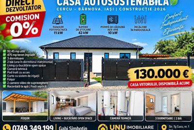 Casă individuală cu 4 camere cu Teren 475 Mp în Central