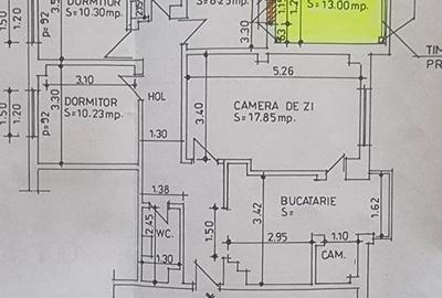 Apartament cu 4 camere, mobilat în Ultracentral