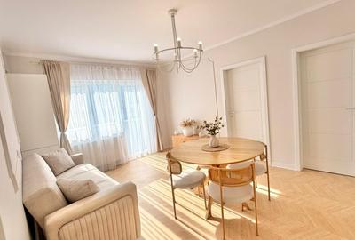 Apartament cu 2 camere semidecomandat, mobilat în Florești