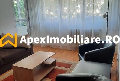 Apartament cu 2 camere semidecomandat, mobilat în Iancului