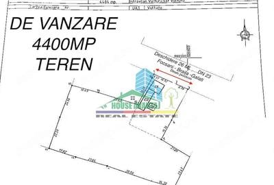 Casă cu 3 camere cu Teren 4400 Mp în Vulturu