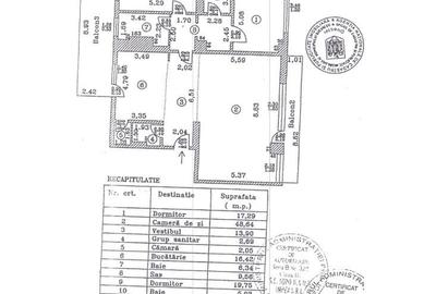 Apartament cu 3 camere decomandat, mobilat în Herăstrău