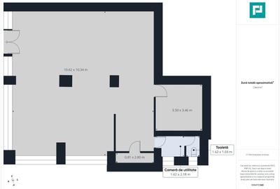 Spațiu comercial, de 135 mp, în Central