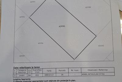 Teren de 652 mp, în Central - 2