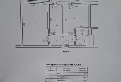Apartament cu 2 camere decomandat în Albert