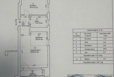 Apartament cu 2 camere, mobilat în Elisabetin - 2
