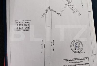 Teren Construcții intravilan de 8280 mp, în Centură