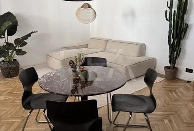 Apartament cu 2 camere semidecomandat, mobilat în Dorobanți