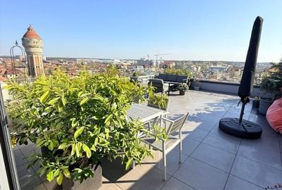 Penthouse cu 3 camere decomandat, mobilat în Badea Cârțan - 4