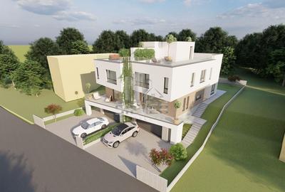 Duplex cu 4 camere cu Teren 291 Mp în Florești - 1